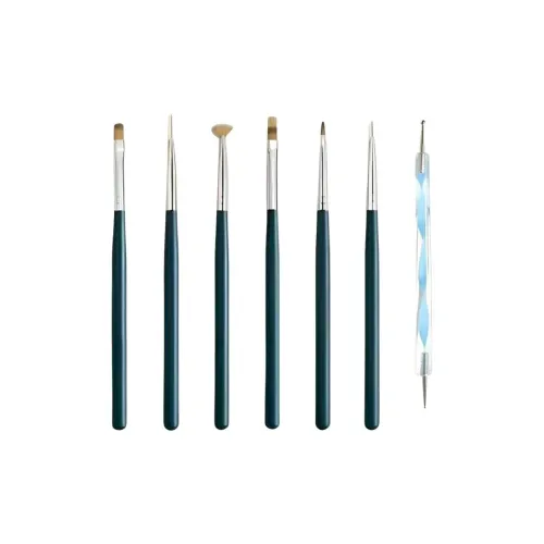 OEING Ногтей Эксклюзивная Щетка Одежда Наборы Разрисованный Свет Терапия Сканирующий Ручка Ногтей Щетка