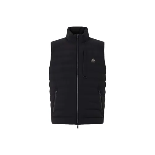 Moose Knuckles Черный Мужской Пуховый жилет