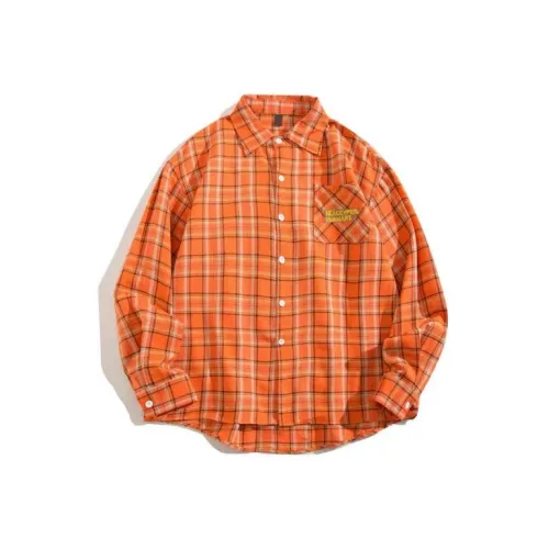 PLQV Orange Мужские Рубашки