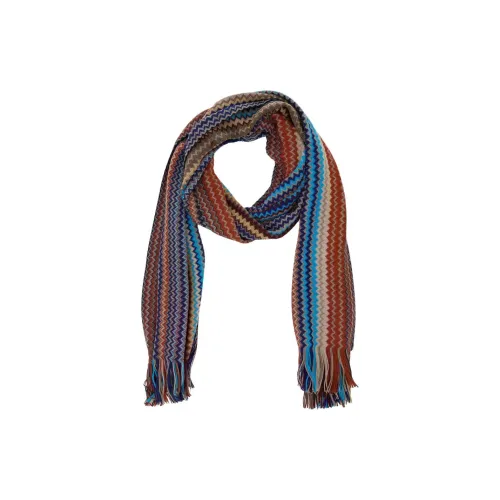 MISSONI Шерсть Трикотаж Шарфы Мужской Многоцветный