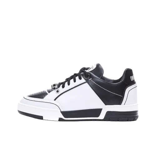 MOSCHINO Низкие кроссовки для скейтбординга Мужские Белые