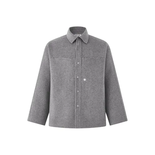 PROJECTJOIN Осенне-зимняя DINGIR* Шерстяная Куртка JAKCET Унисекс