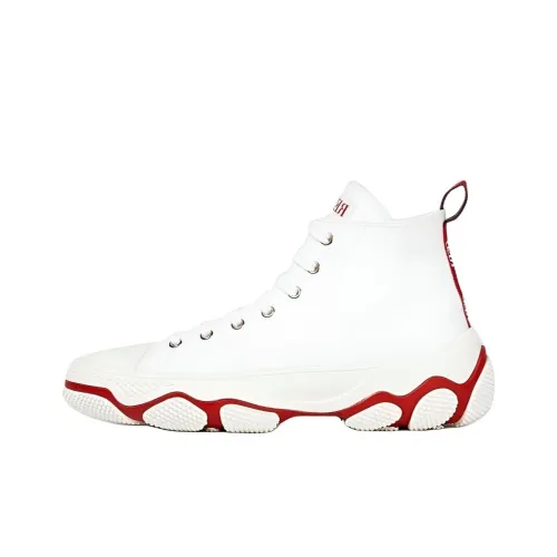RED VALENTINO Высокий топ Повседневная обувь Женская Белая