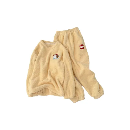 Maultiay Пижамный комплект Осенний и Зимний Женский