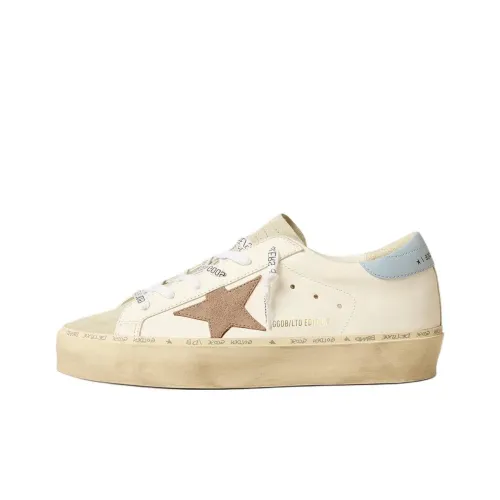 Golden Goose Hi Star Low Топ Скейтборд Кроссовки Женские Серый Синий
