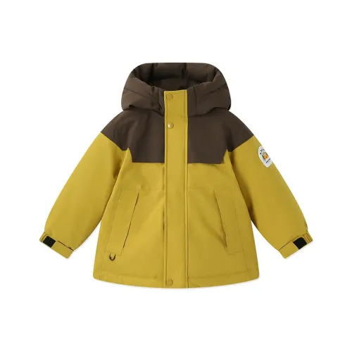 B.Duck С капюшоном Пуховая куртка для детей