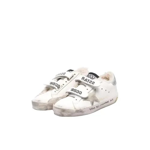 Golden Goose Низкий Топ Детские Скейтбординги Белый Детский