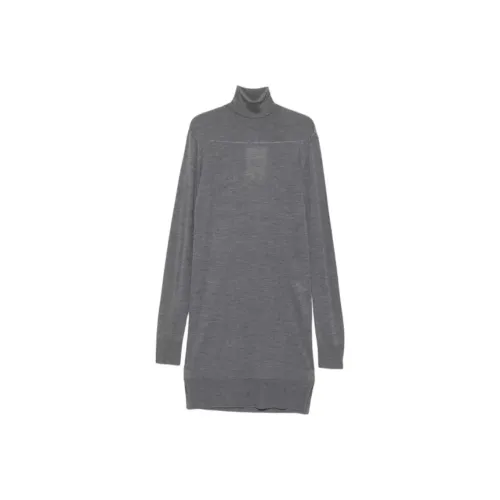 TOTEME Длинное платье с длинными рукавами женское