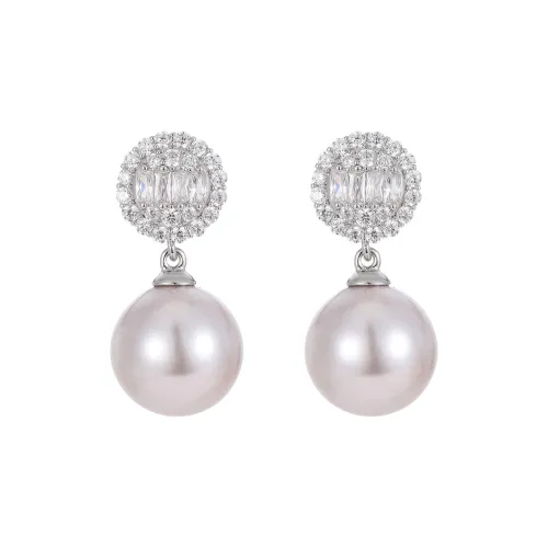 Серьги VIOLET S925 Серебряные с иглой Женские