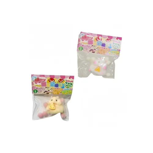 Fluffy Bear Мягкий Силиконовый Медленный Отскок Игрушка для Хамстеров Stress Relief Toy Squeeze Press Веселье Игрушки