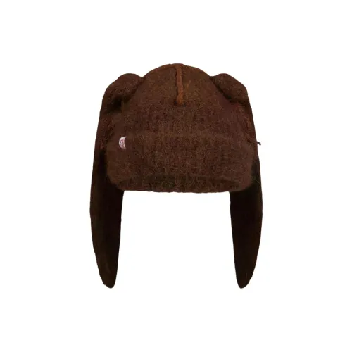 CHARLES JEFFREY Mohair Beanies Унисекс Коричневый