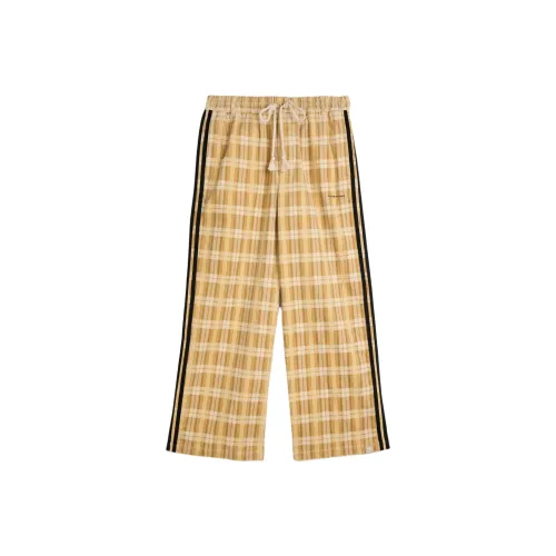 Adidas Светло-янтарные унисекс повседневные штаны