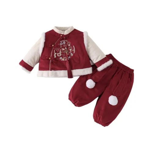 XiaoJinBu Детские комплекты одежды в китайском стиле