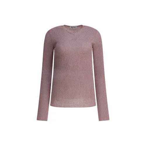 MIU MIU Розовые Женские Свитера