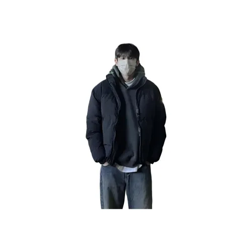 PODGORNOI Черный мужской пуховик