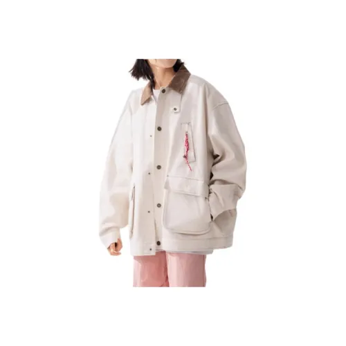 Nautica White Sail Denim Jacket Unisex