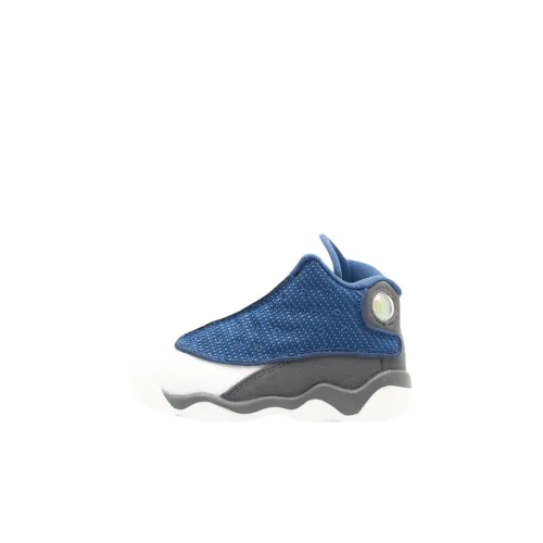 Jordan Air Jordan 13 High Топ Обувь для малышей Синий Infant And Toddler