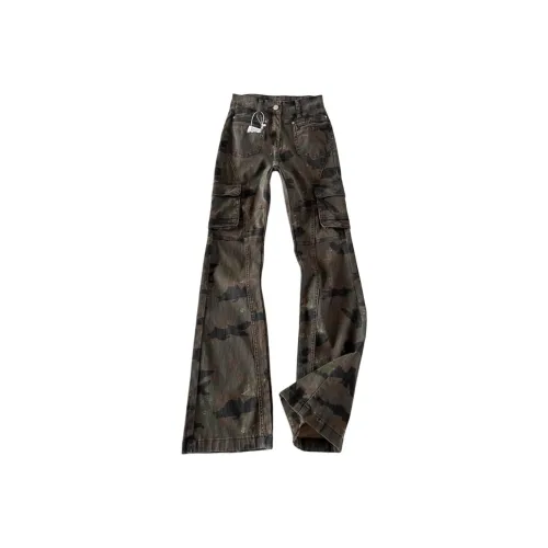 Clog Heel Камуфляж Унисекс Джинсы