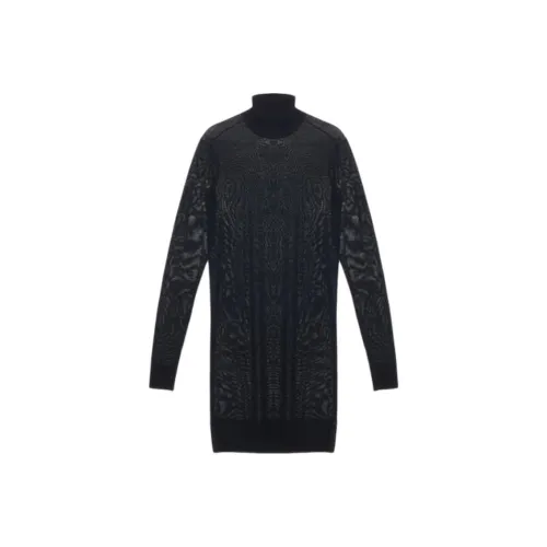 TOTEME FW25 Длинное платье с длинными рукавами женское