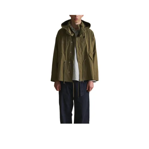 PUBLIC TOKYO Хаки Мужской Тренч