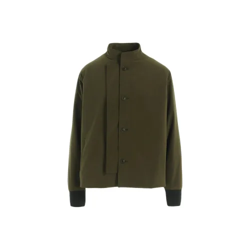 Yohji Yamamoto Y'S FW25 PE TAFTA Protector Рубашка БЛУЗА Куртки Пальто Женские