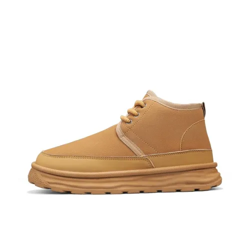 MIIOW Термические Аbrasion-Resistant Увеличение Высоты Противоскользящее Покрытие Носки Crew Snow Boots Мужской