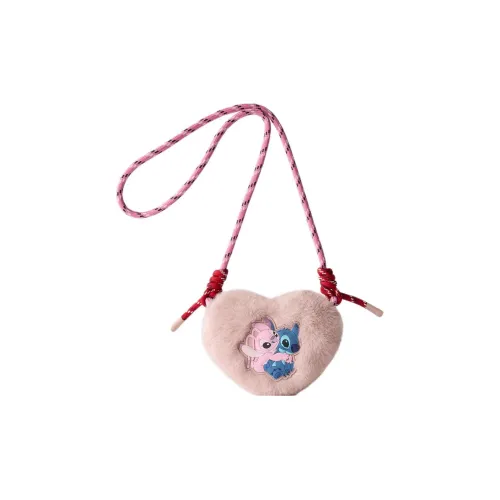 ZARA Lilo Stitch Коллаборация Полиэстер Сумка через плечо Женская Розовая