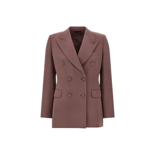 Brioni Dark Pink Женские Бизнес-костюмы