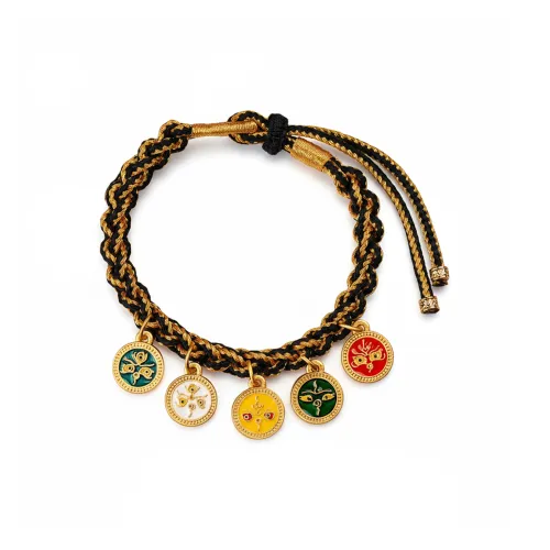 MUXIANG Браслет с шнурками унисекс