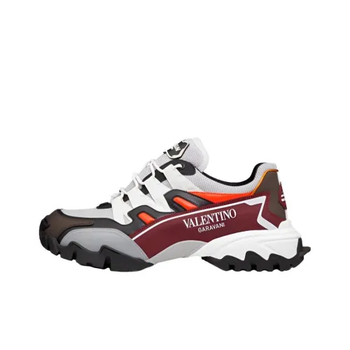 Valentino Climbers Low Топ Повседневная обувь Мужская Серый Красный