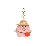 Свинья Бекон Соломенная шляпа Брелок-Яблоко Сумка через плечо [Включает фиксированную Соломенную шляпу]