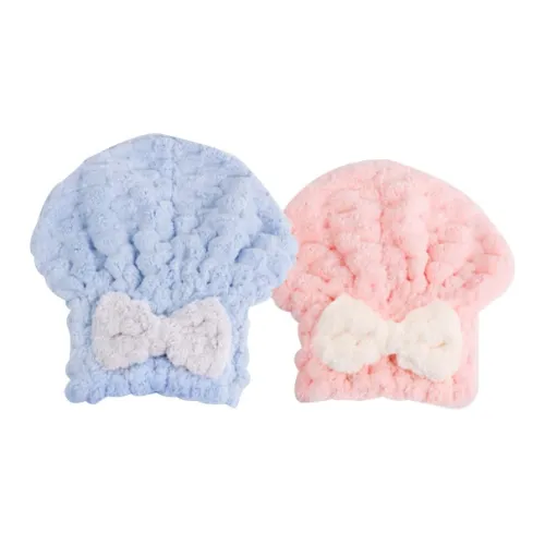 TAYOHYA Утолщенный Вода Absorption Волосы Сушилка Шляпа Коралловый флис