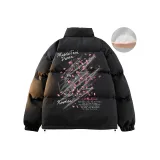 Black (Утолщенный хлопковый пуховик)