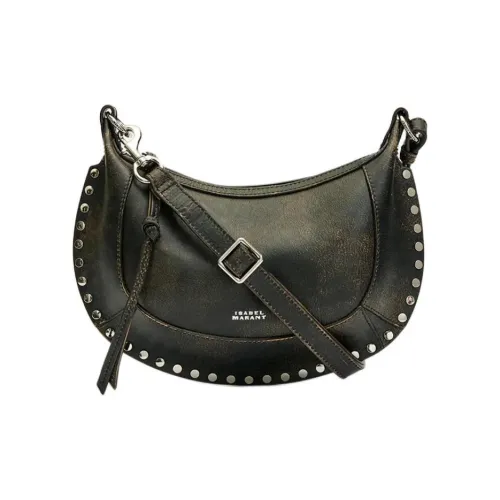 ISABEL MARANT Oskan Moon Сумка через плечо из коровьей кожи сумка на плечо женская винтажный коричневый