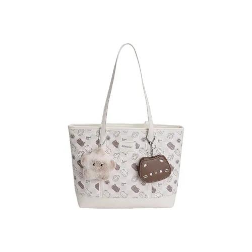 AUNG ПУ (полиуретан) Сумка через плечо Средняя Унисекс Кофейная Синяя Белая