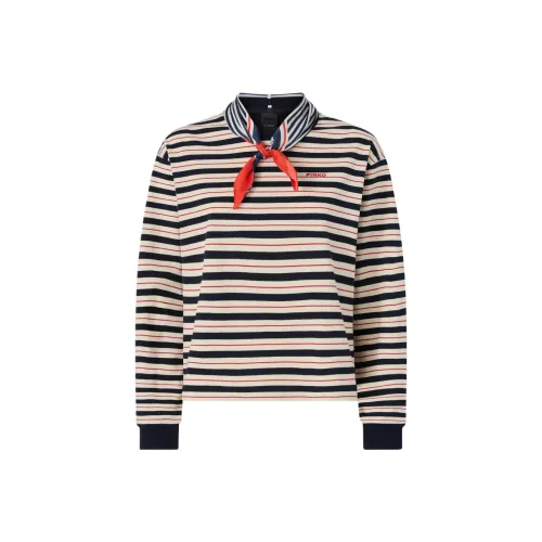 PINKO Черный Белый Женские T-рубашки