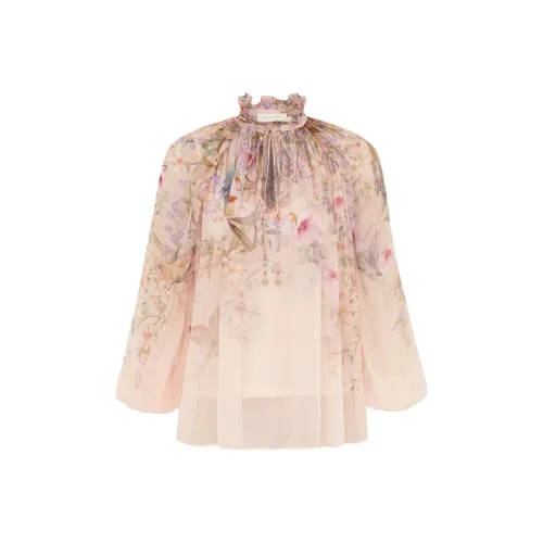 Zimmermann Крем Женские Рубашки