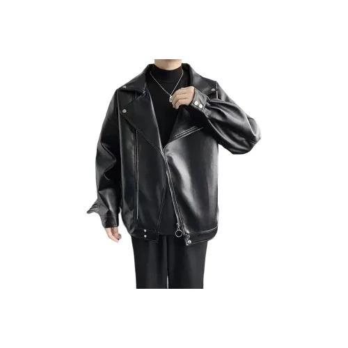 GELANYIFU GL Черный Унисекс Кожаные куртки