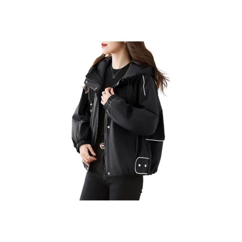 Flowers in water Пуховая куртка Женская