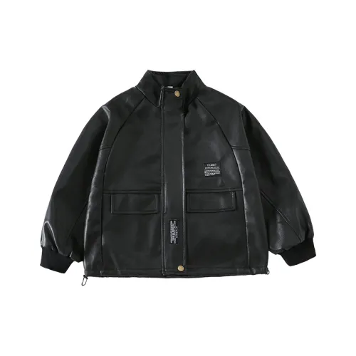 ZHIO Черный флис с подкладкой термическая детская туристическая одежда