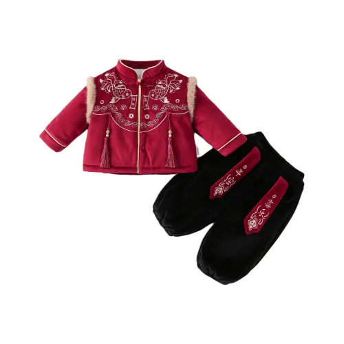 XiaoJinBu Детские комплекты одежды в китайском стиле