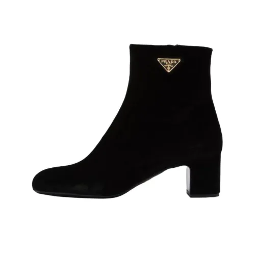 PRADA Ботильоны 5,5 см Женские Черные