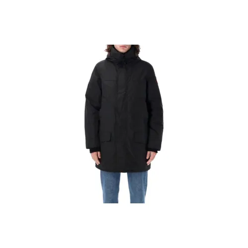 Canada Goose пуховик PARKA пальто мужской черный