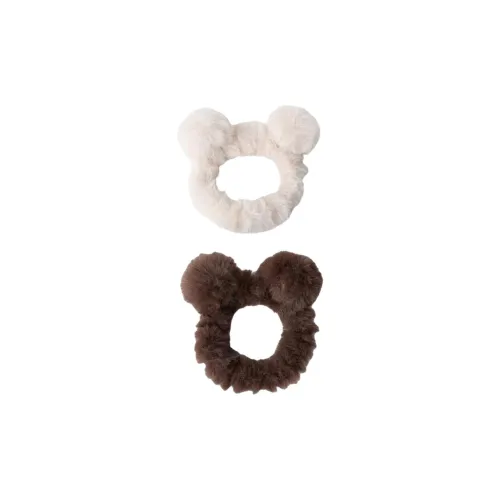 ZARA Полиэстер Резинка для волос Женская Белая Коричневая