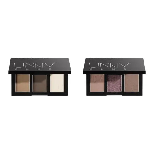 UNNY Мягкий Лустер Длинный Твердый Кисть для бровей Пудра Коричневый Легко Смесь 2,7г+2,7г