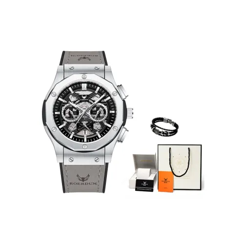 ROERDUM Multiverse Universe Collection Автоматический Механический Механизм Часы Мужские Черный Циферблат