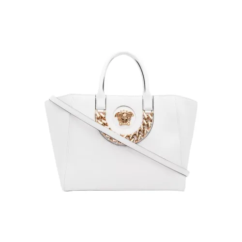 VERSACE Medusa Кожа Сумка Сумка через плечо Сумка через плечо Женская Белая