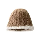 Кожа и мех Пряжа Рыбак--Кофе