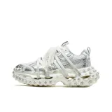 Белый серебристый