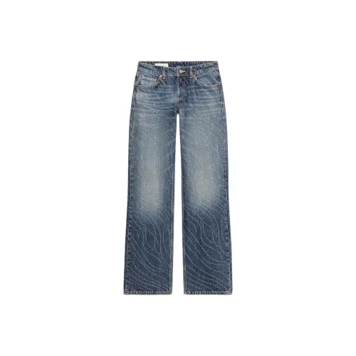 ZARA Collaboration Trf Blue Women's Jeans ZARA Collaboration Trf Синий Женские Джинсы